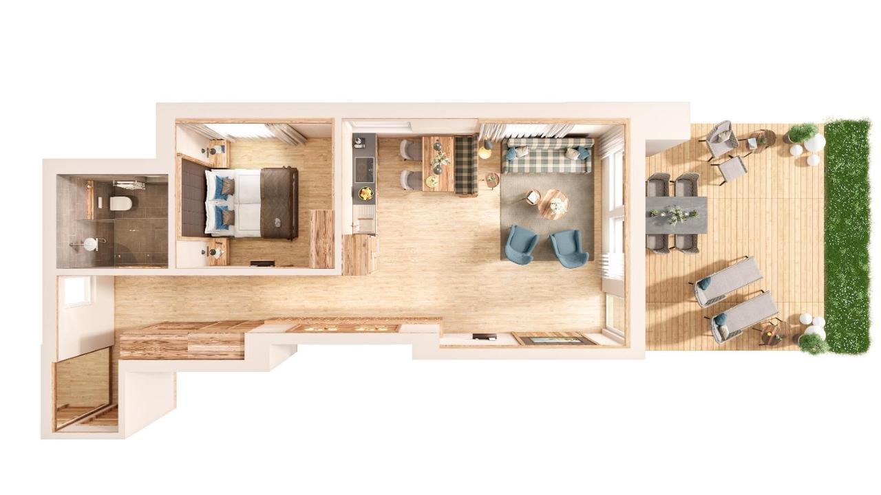 Mondi Hotel Tscherms エクステリア 写真